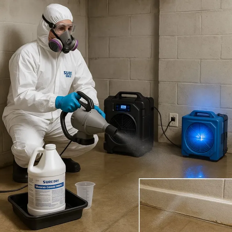 Sanitization and Odor Removal process in East Flat Rock, NC