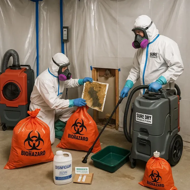 Contaminated Water Handling Protocols process in East Flat Rock, NC